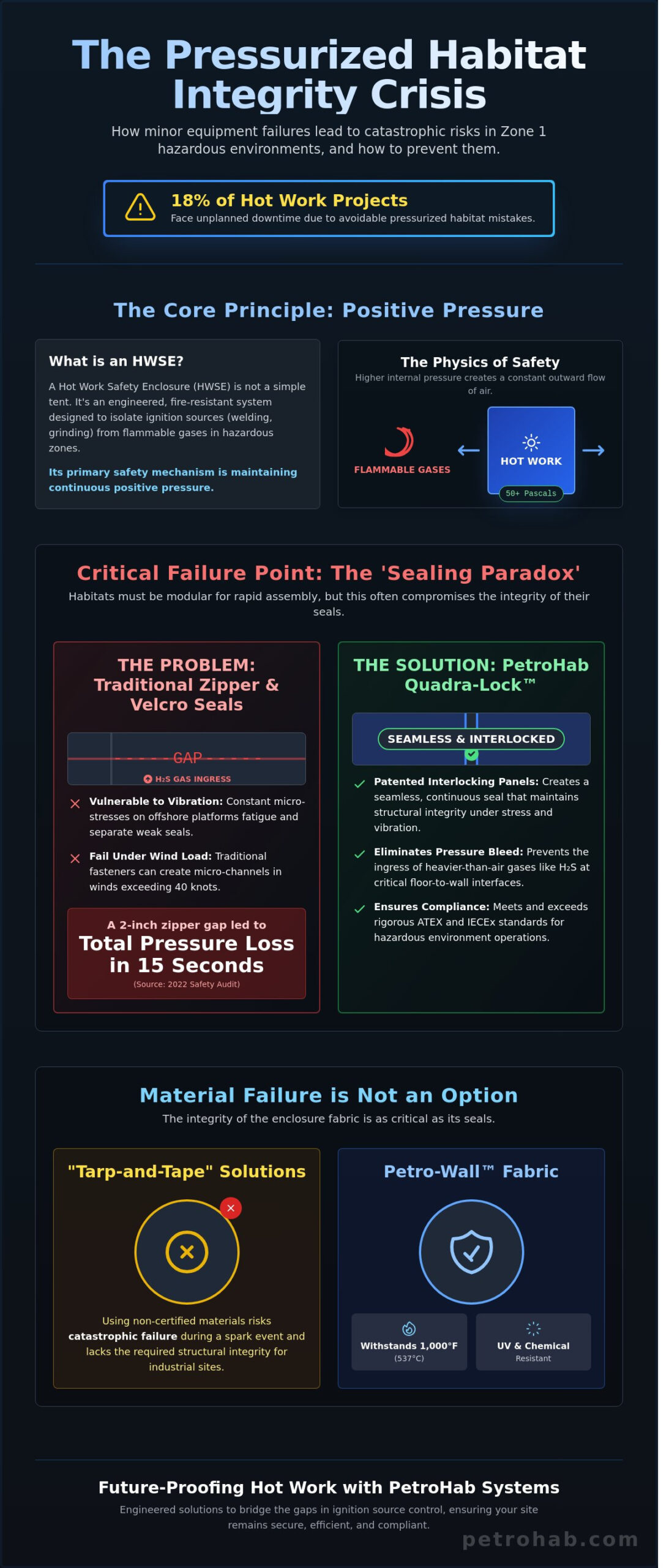 7 Critical Pressurized Habitat Mistakes That Compromise Hot Work Safety