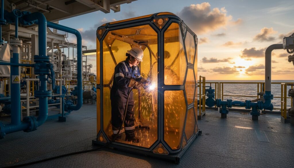 How Positive Pressure Habitats Ensure Worker Safety in Hazardous Zones