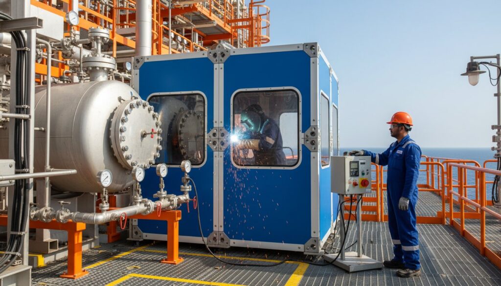 Welding Near Pressurized Vessels: A 2026 Guide to Ignition Control and Habitat Safety