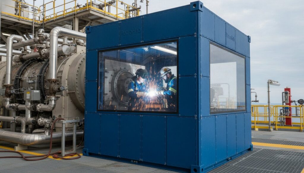 Gas Turbine Maintenance Enclosure: A Technical Guide to Pressurized HWSE Solutions