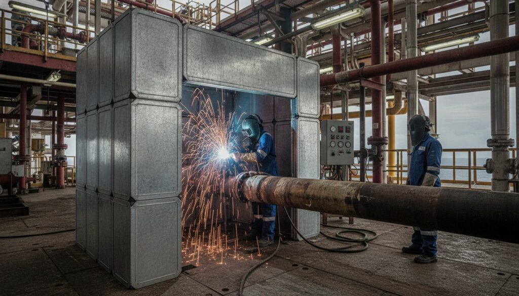 Pressurized Habitat for Pipeline Hot Tapping: Ensuring Safety in Live Intervention