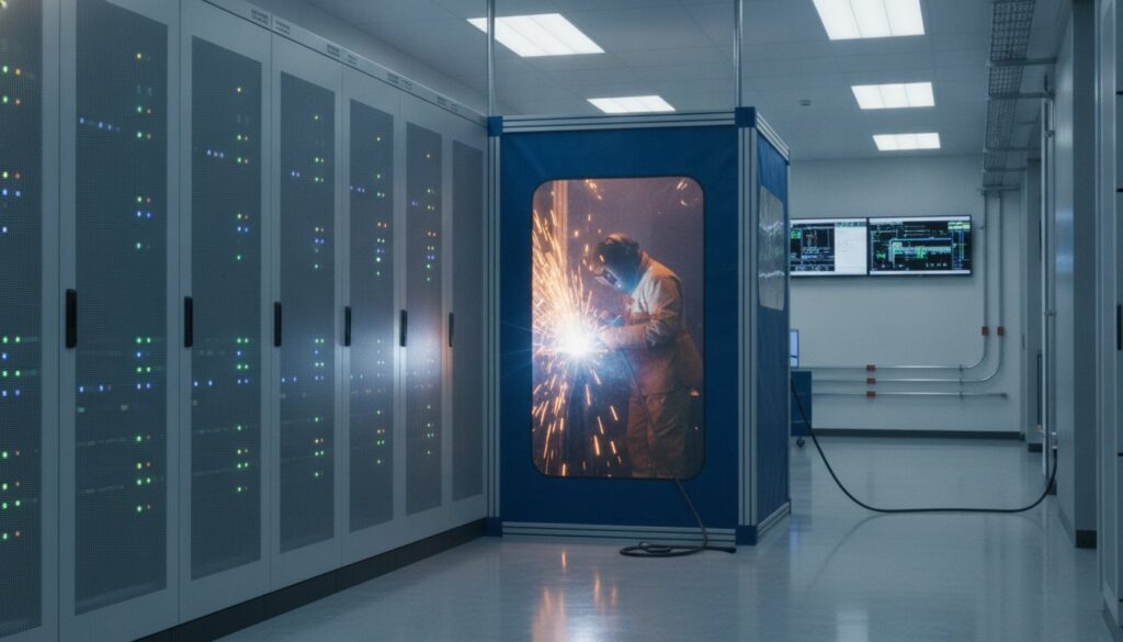 Hot Work Near Sensitive Electronic Equipment: A Technical Guide to Risk Mitigation