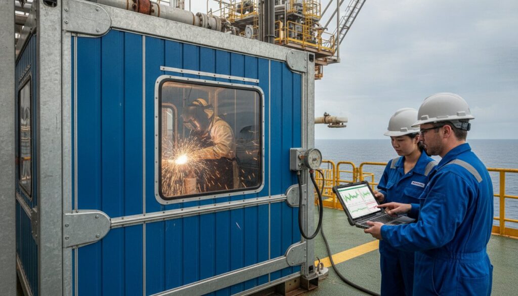 Maintaining Positive Pressure: A Technical Guide for Hazardous Area Habitats
