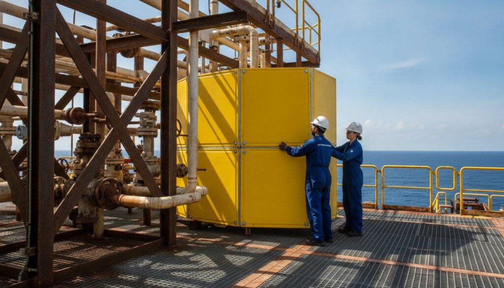 Modular Habitat Design Flexibility: Engineering Safety in Complex Industrial Environments