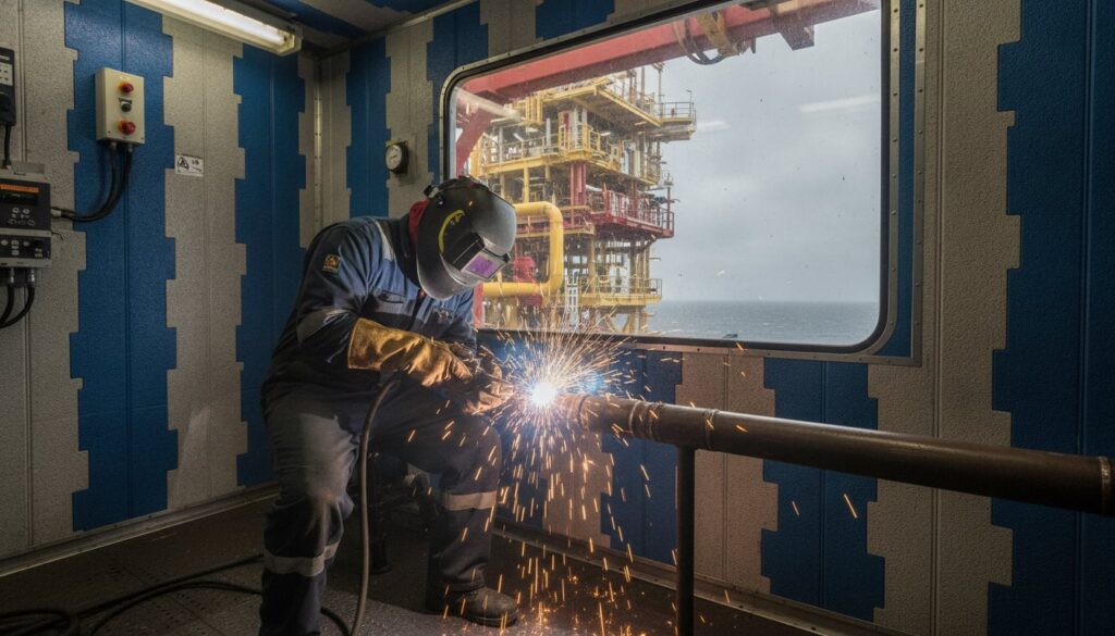 Noise Reduction Inside a Pressurized Habitat: Engineering and Operational Strategies