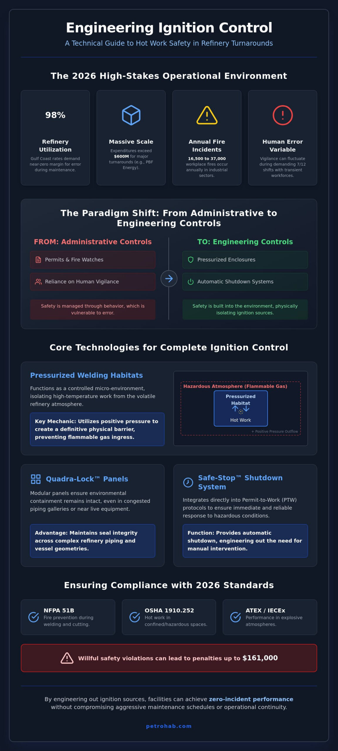 Refinery Turnaround Safety: Engineering Risk Mitigation for Hot Work in 2026