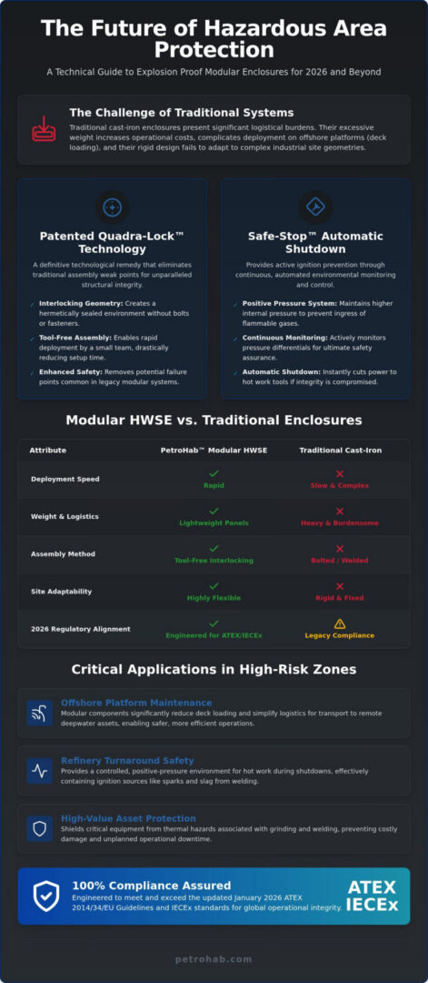 Explosion Proof Modular Enclosures: The 2026 Engineering Guide