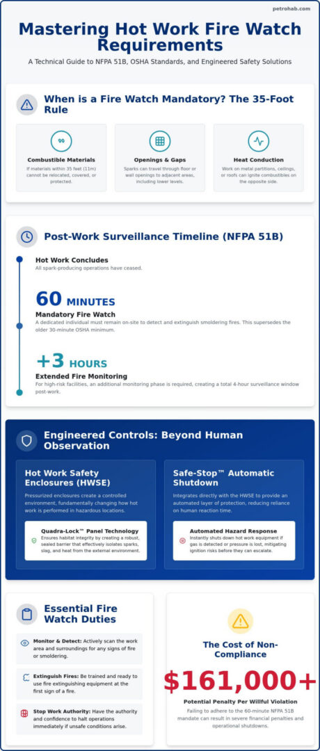 Hot Work Fire Watch Requirements: The 2026 Compliance Guide