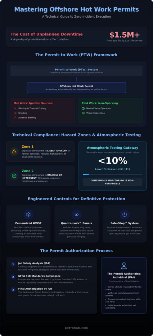 Offshore Hot Work Permit: Requirements and Safety Protocols for 2026