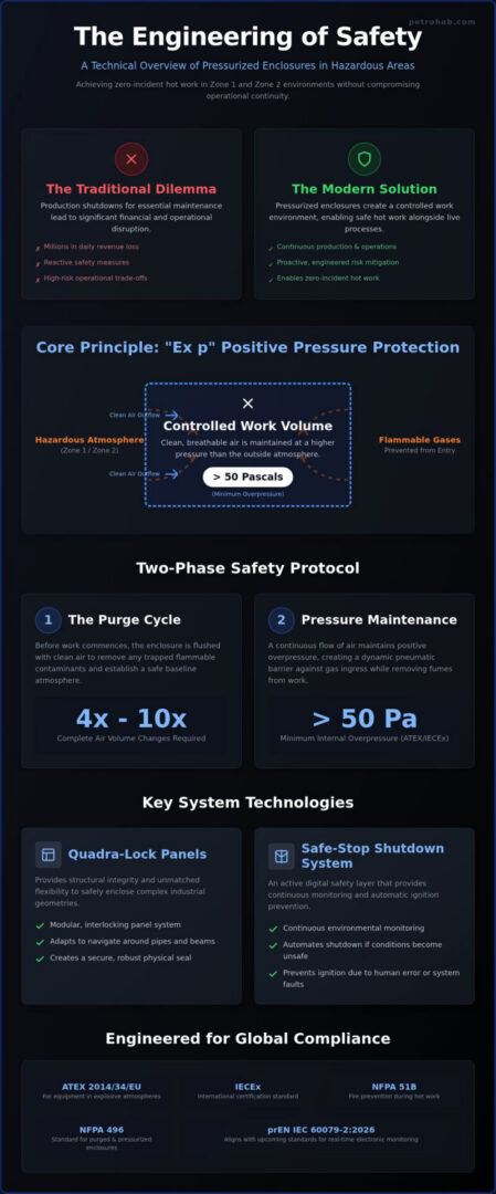 Pressurized Enclosures for Hazardous Areas: 2026 Guide