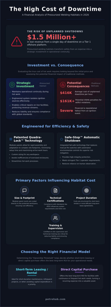 Understanding Pressurized Welding Habitat Cost: A 2026 Financial & Operational Guide