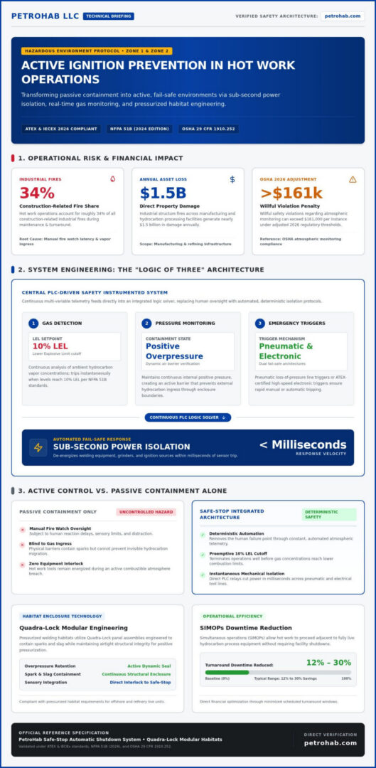 Automatic Shutdown Systems for Hot Work: The 2026 Safety Guide