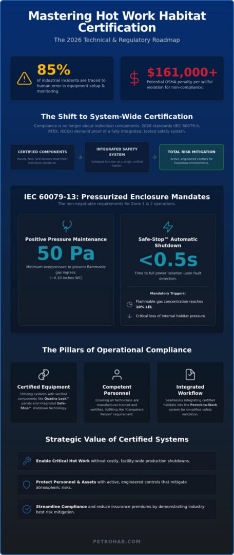 Hot Work Habitat Certification: Standards, Competency, and Compliance in 2026