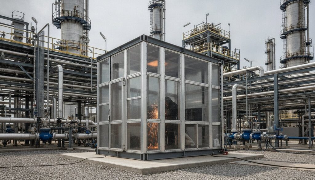 Hot Work Safety Enclosure Rental in Houston: The 2026 Procurement &amp; Safety Guide