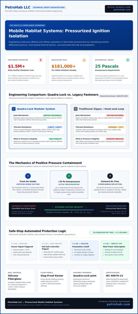 Mobile Habitat System: A Technical Guide to Pressurized Hot Work Enclosures