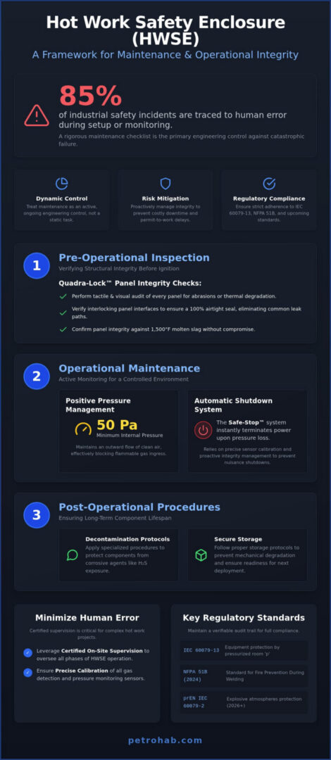 Pressurized Habitat Maintenance Checklist: The 2026 Industrial Safety Guide