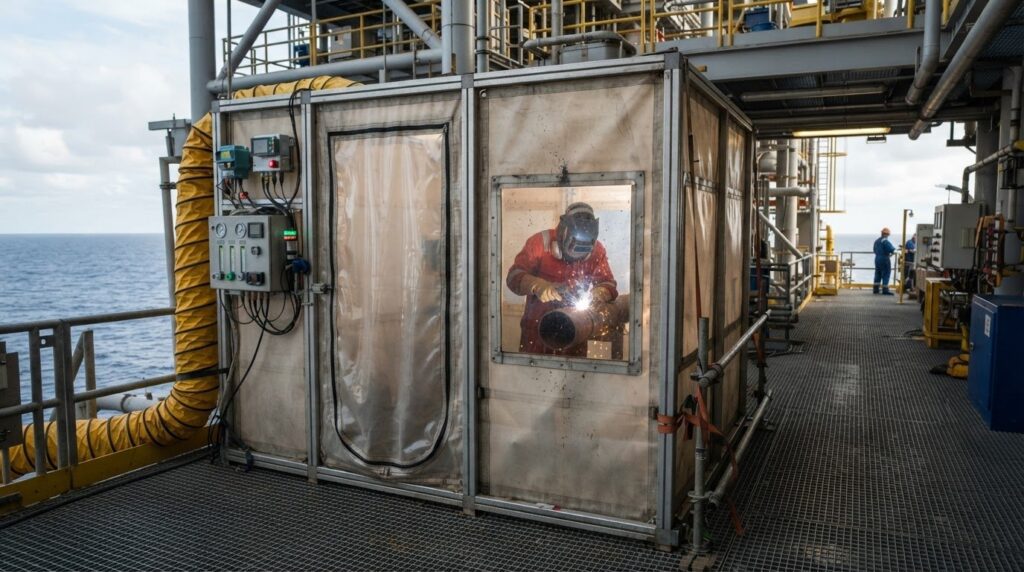 Hot Work Habitat Safety: Fire Risks and Gas Exclusion