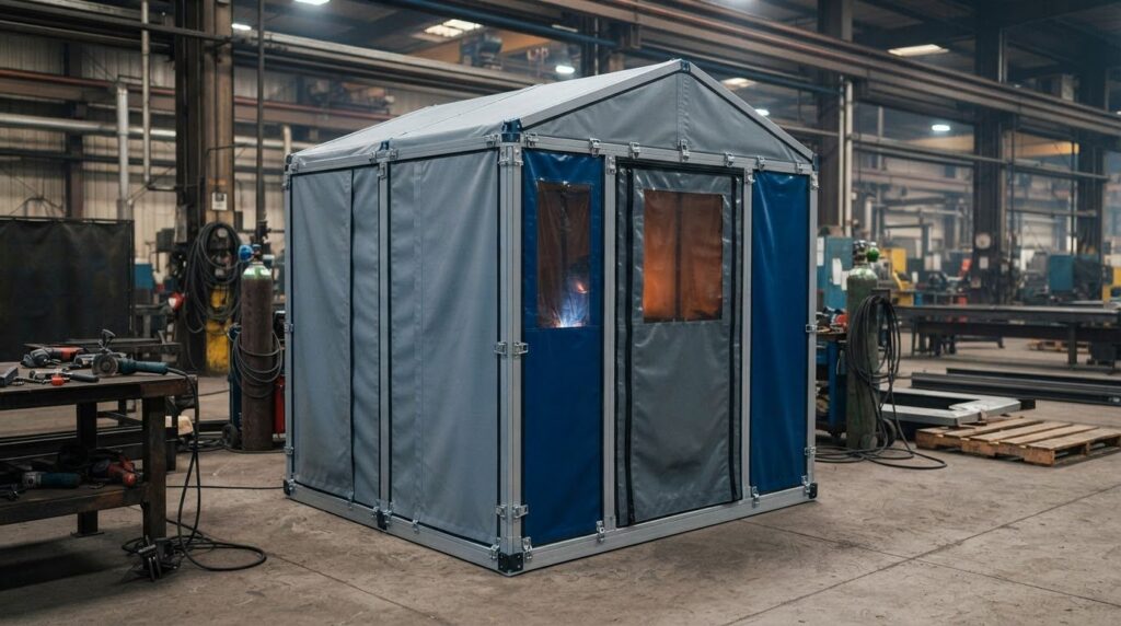 Interlocking Habitat Panels for Industrial Facilities